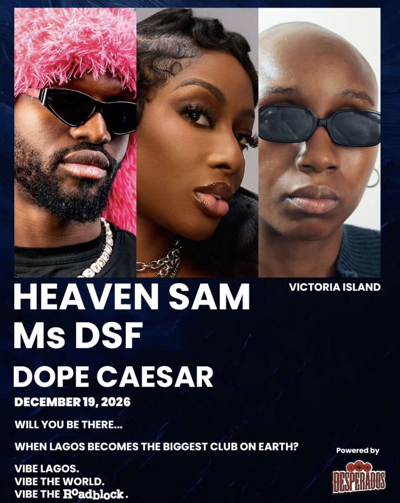 Event flyer for Roadblock Party